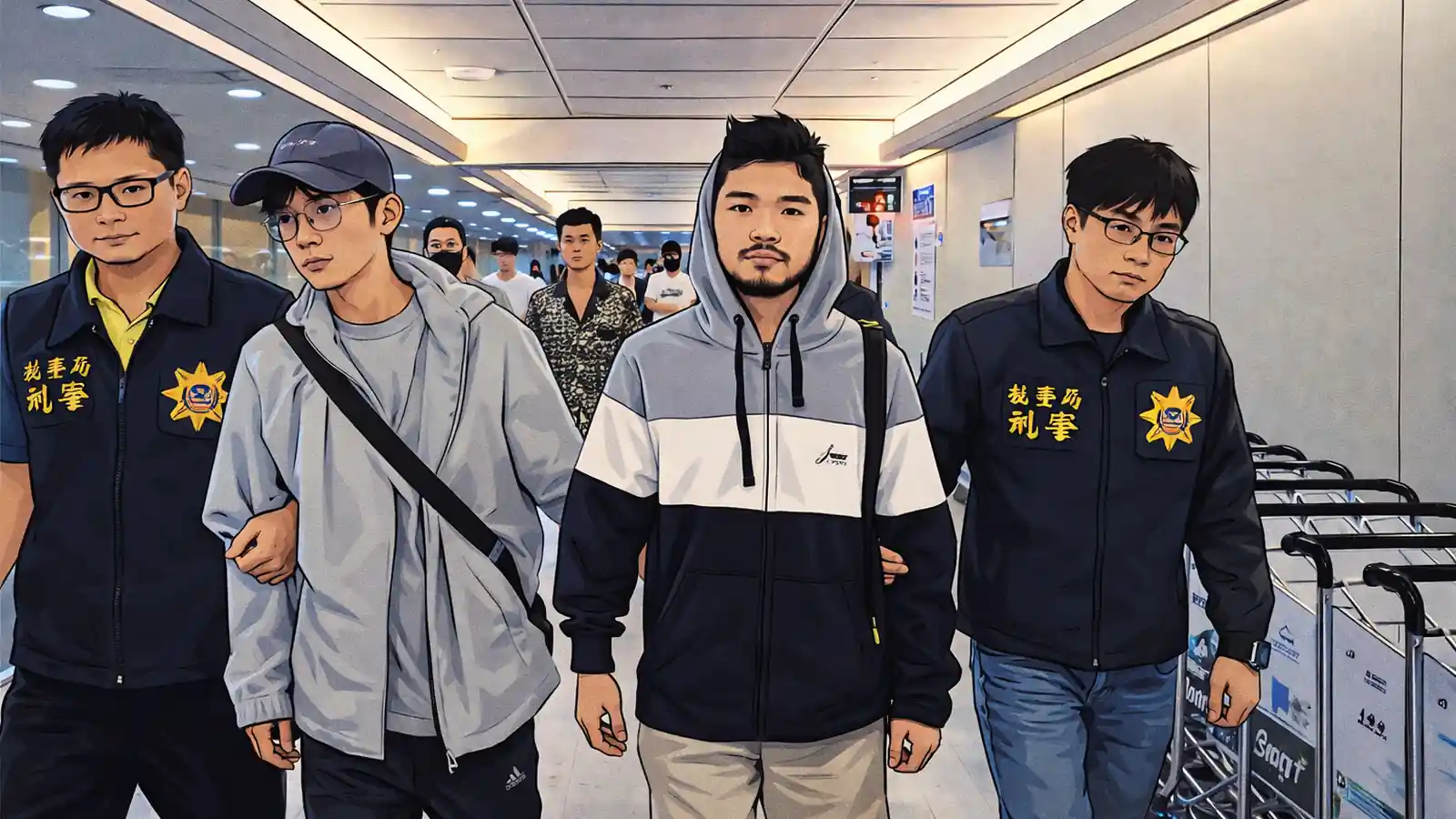 Goodnight Chicken and A-Na return to Taiwan after Cambodian imprisonment