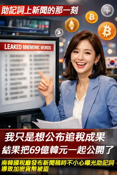 助記詞上新聞的那一刻