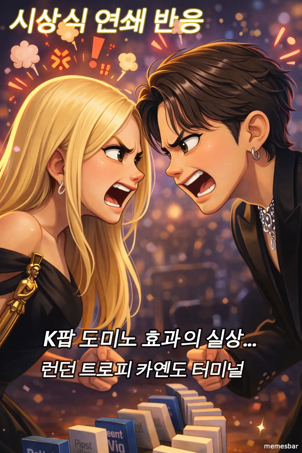 수상의 연쇄 반응